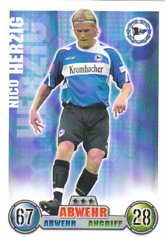 Nico Herzig Arminia Bielefeld 2008/09 Topps MA Bundesliga #23